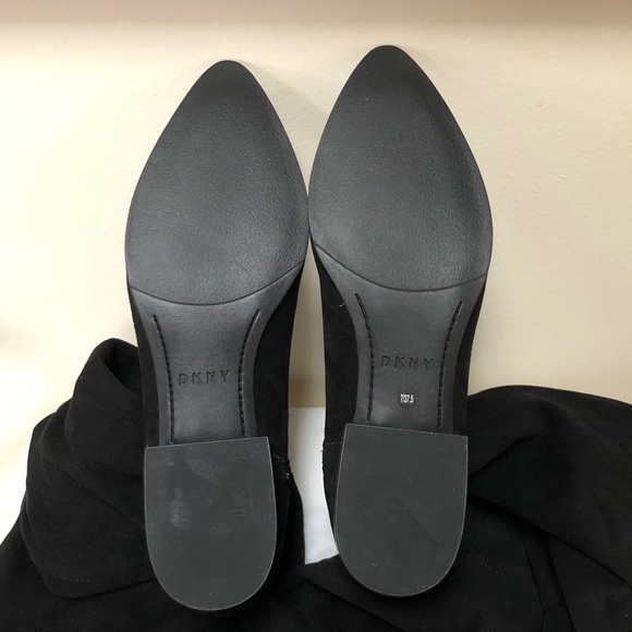 (New) DKNY Tyra Over The Knee Boots Black Women's Size 7 - Picture 5 of 9